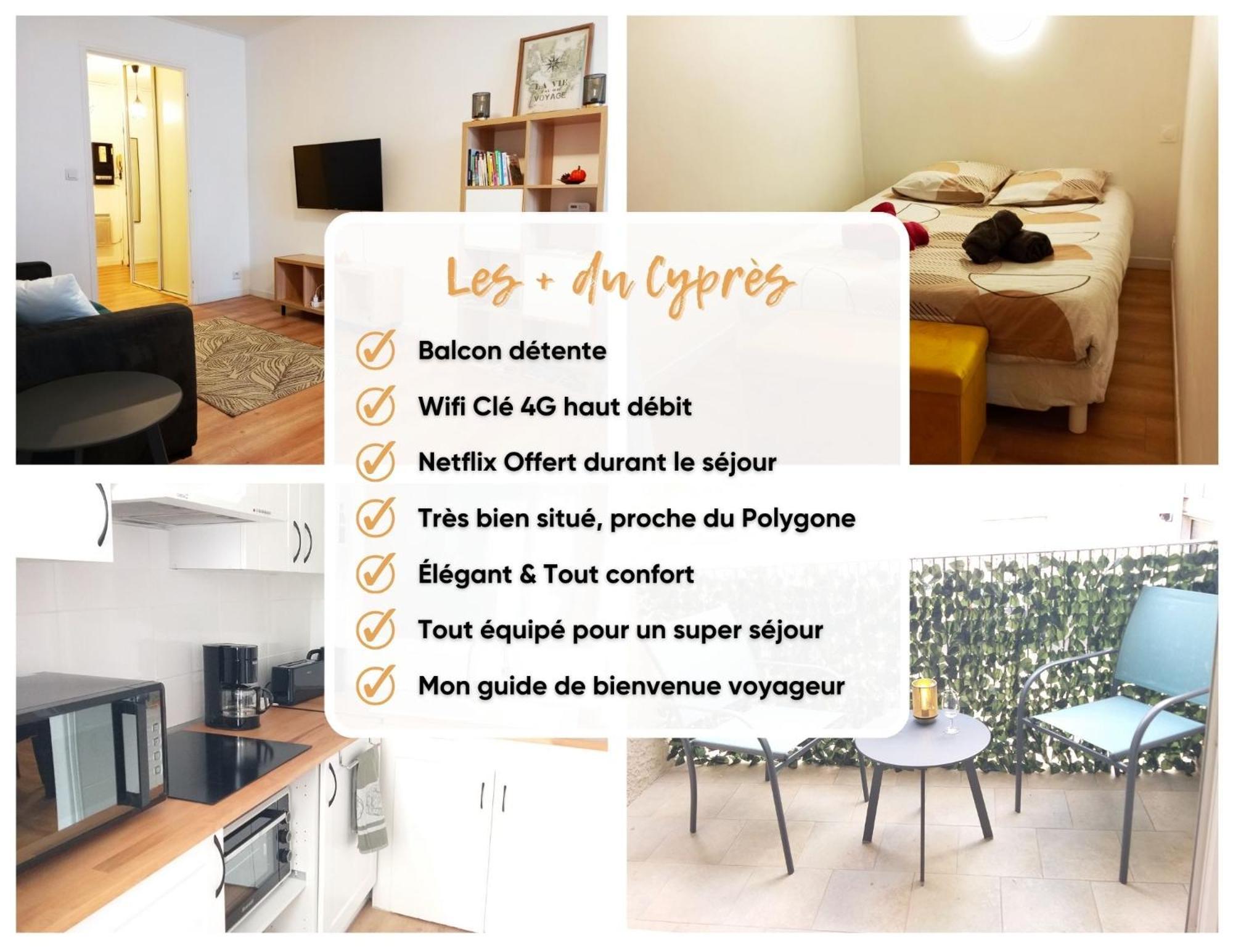 Le Cypres - Appartement Ideal Pour Vos Vacances Ou Vos Deplacements Professionnels A Béziers Exteriér fotografie